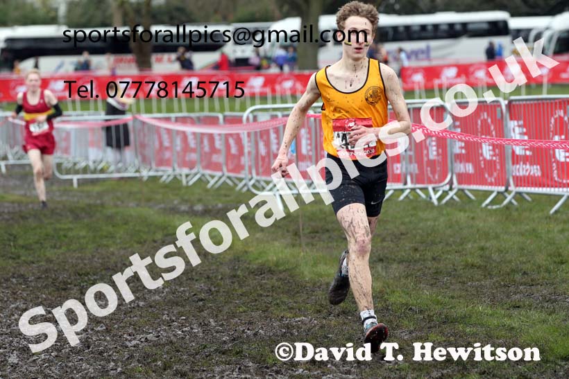 Intermediate boys, 2020 New Balance English Schools Champs., Sefton Park, Liverpool. Photo: David T. Hewitson/Sports for All Pics